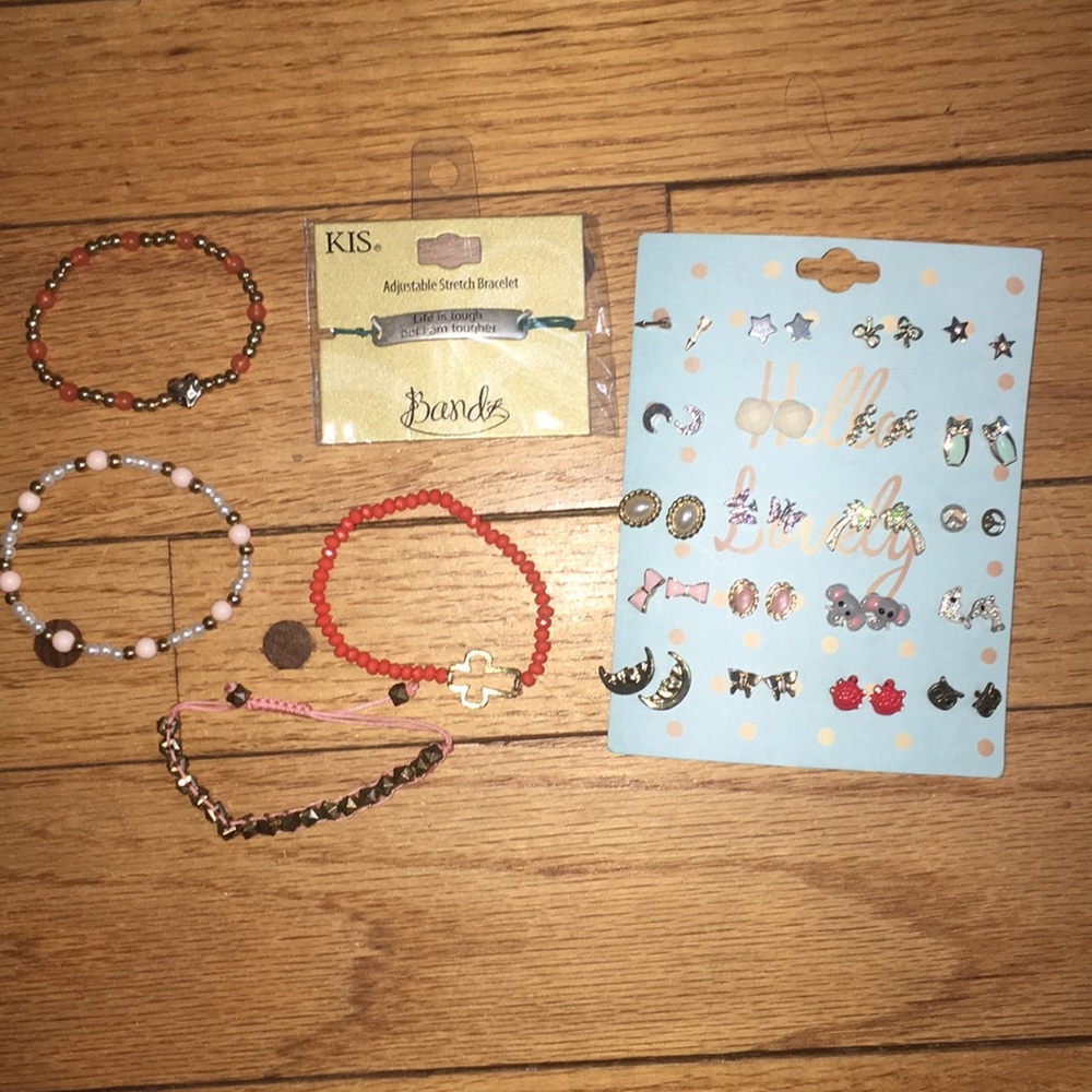 Assorted Earrings and Bracelets